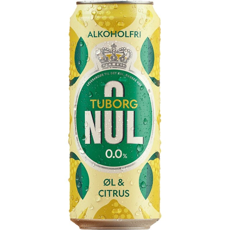 Tuborg NUL citrus - beer beverage