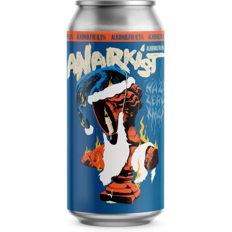 Anarkist Hazy Zero X-MAS - beer beverage