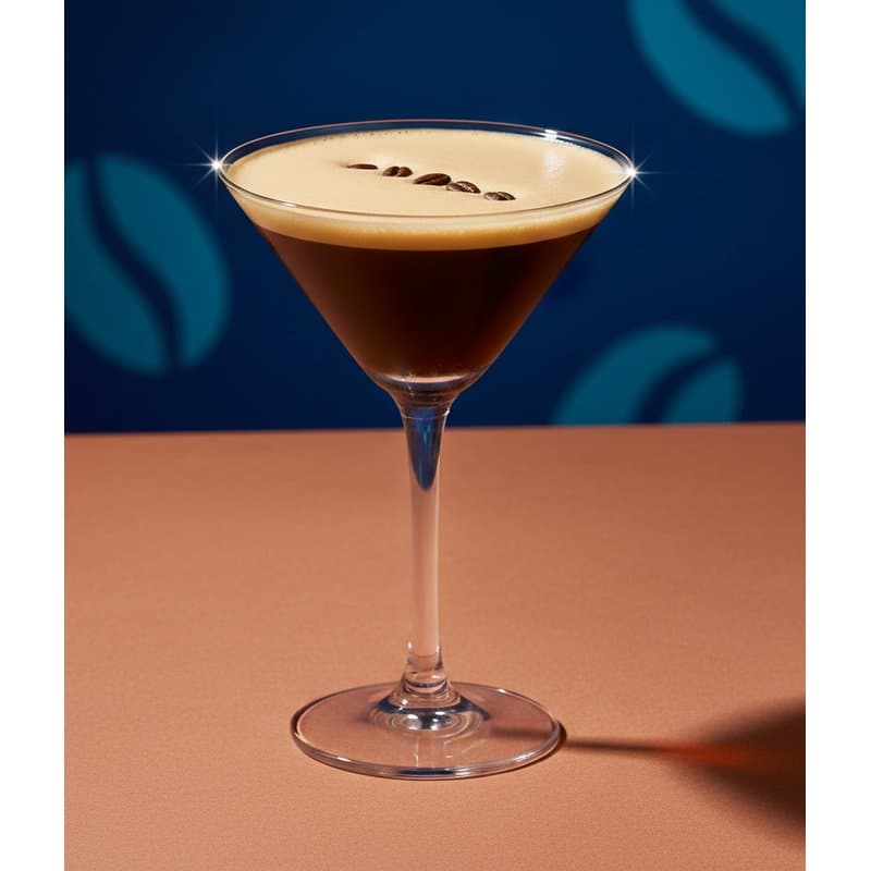 Alkoholfri Espresso Martini - mocktail beverage